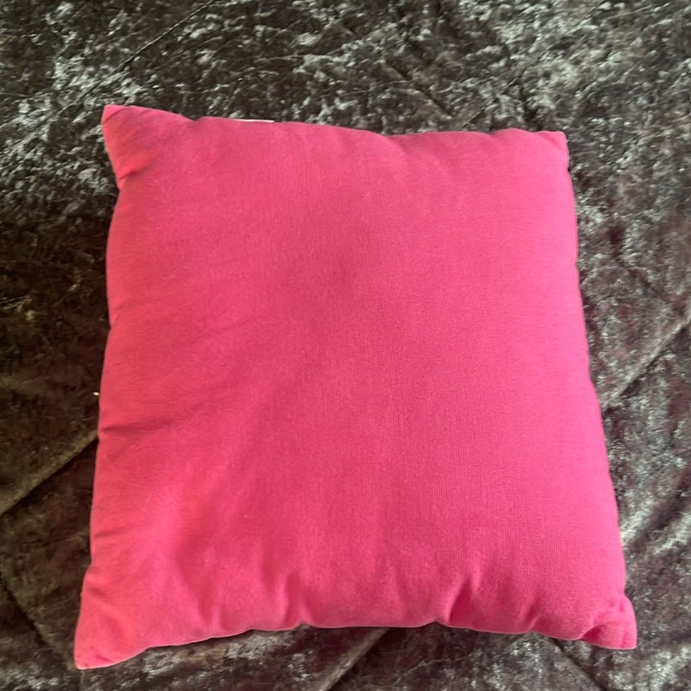 Pink pillow